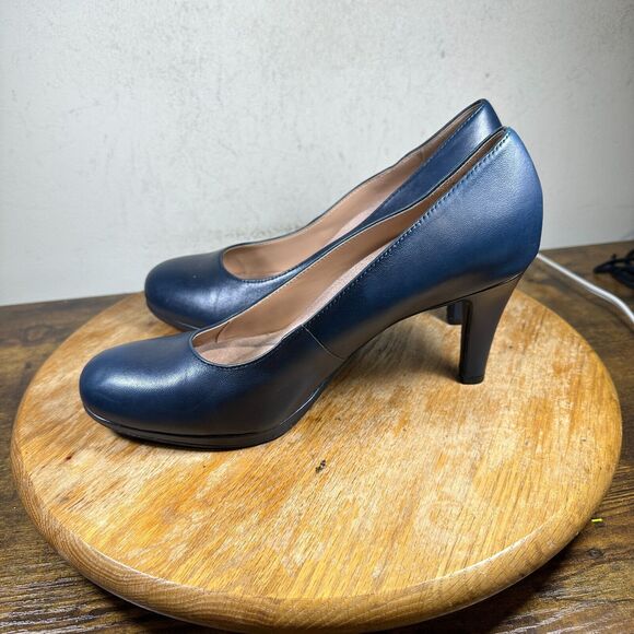 Naturalizer Michelle Blue Flats Shoes Women's Size 9.5 W - Picture 3 of 9